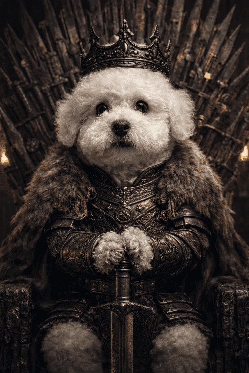 Dogs of seven kingdom portrait template preview